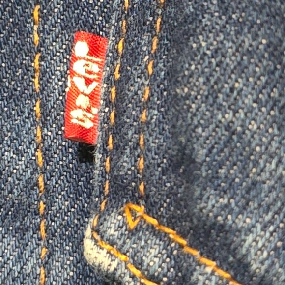 Vtg Oct. 1987's Levi's Wmn's Type 3 Denim Trucker Jacket 71506 - 44L* - Picture 2 of 7